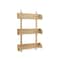 Rev-A-Shelf Maple Veneer, Light Brown, 16.13 in W, 25 in H, 4 in D, 4 in L, Light Brown 4ASR-21 - alternate 1